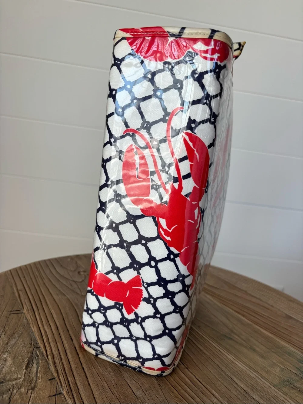 Kate Spade Cape Cod Collection Lobster Netting Travel Cosmetic Bag